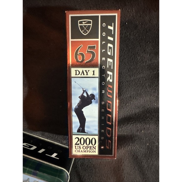 Tiger Woods Collector Series 2 2000 Open‎ Champion Golf Ball 19 Under - Mint - Picture 15 of 16